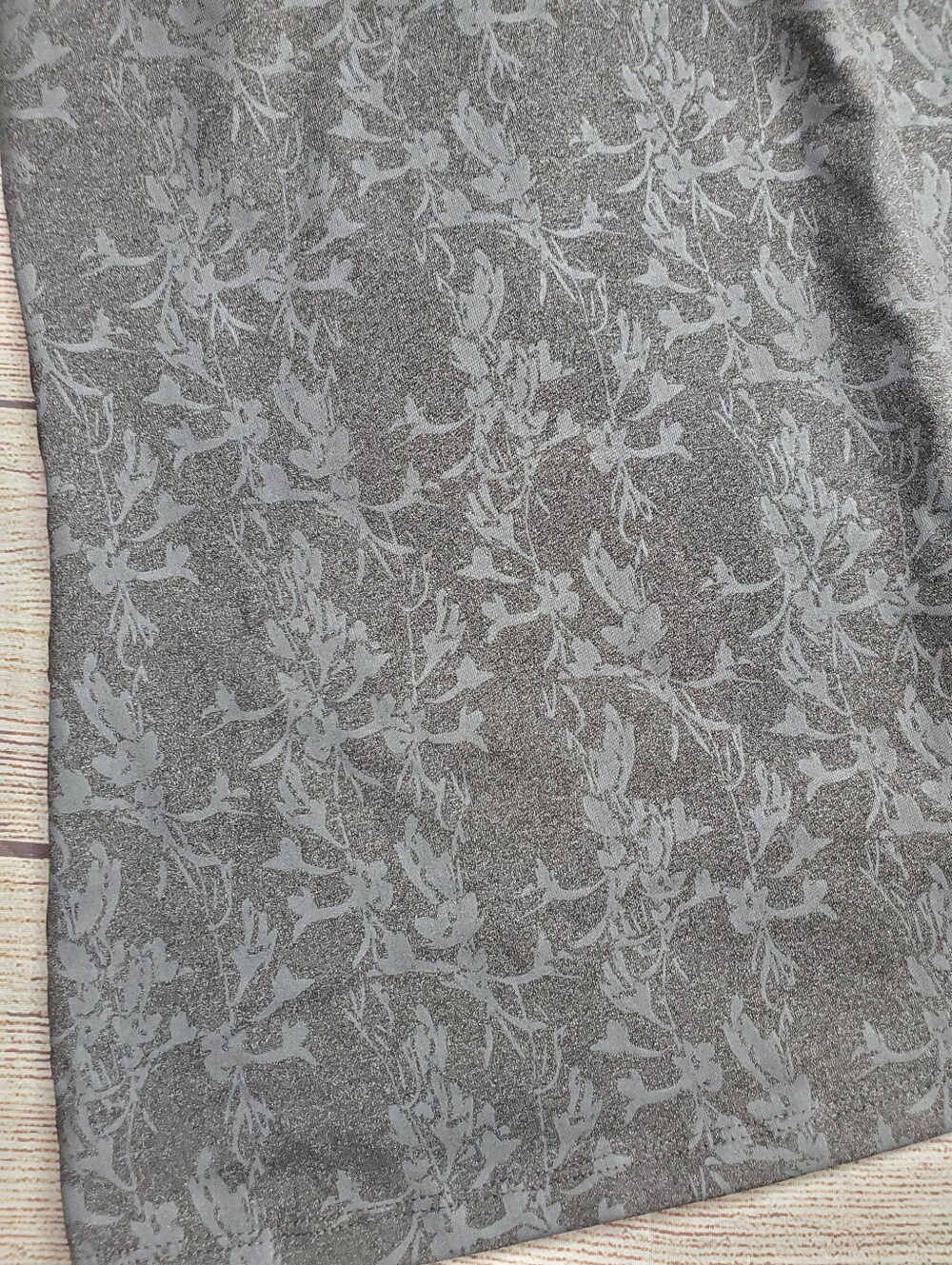 Fabletics Women's Gray Racerback Tank Top - Picture 3 of 6